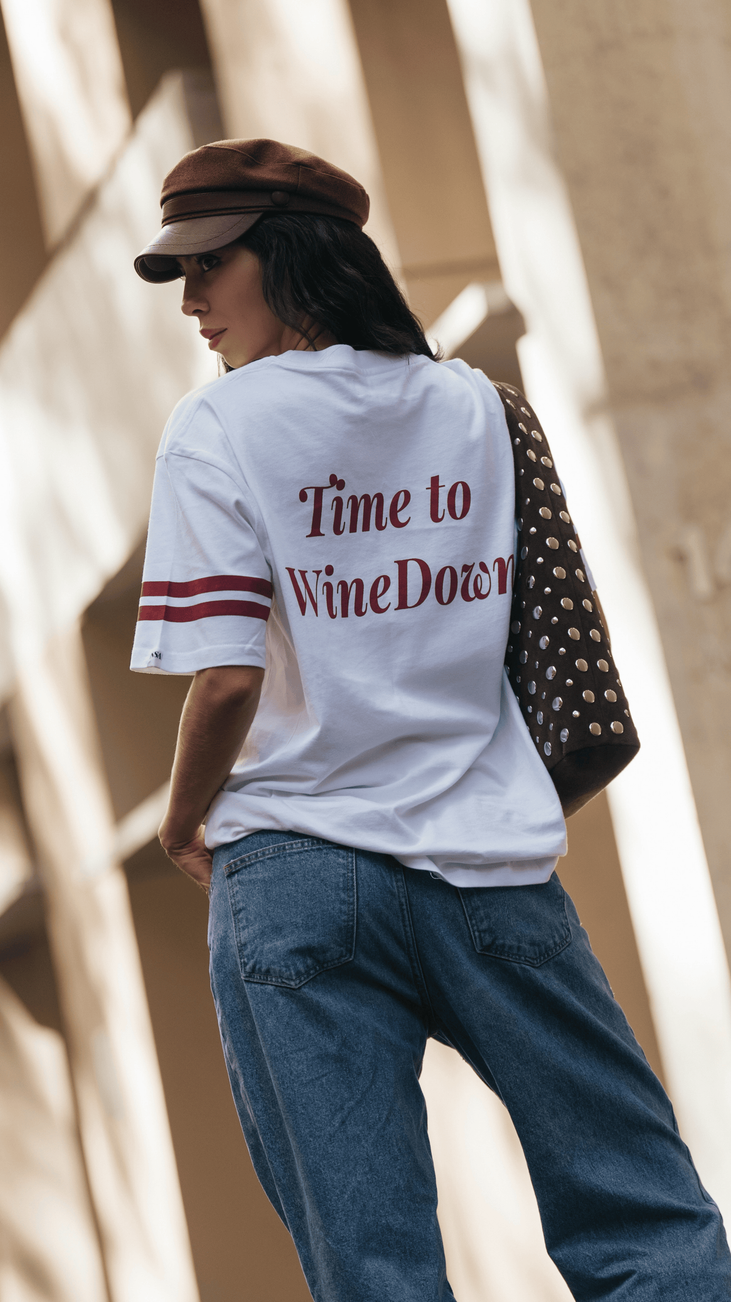 Wine Down Oversize T-Shirt