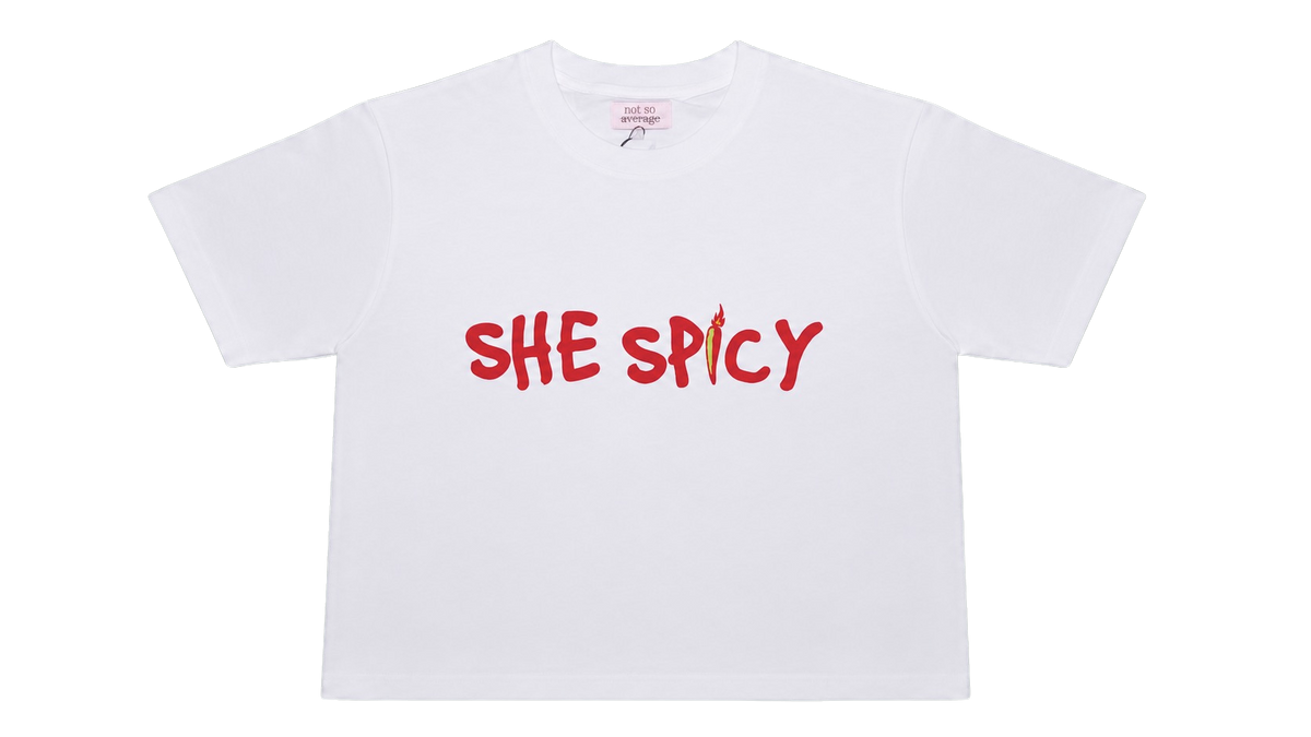 She Spicy Crop Tee